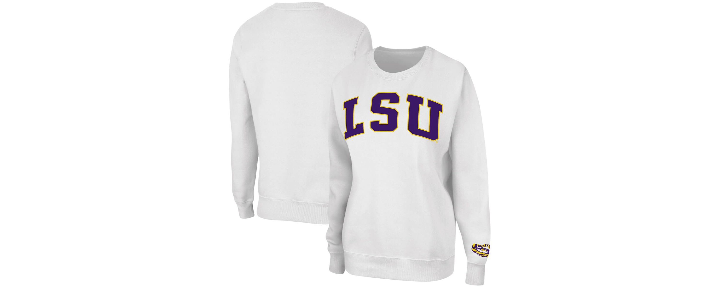 NCAA LSU Tigers Campanile Pullover Sweatshirt