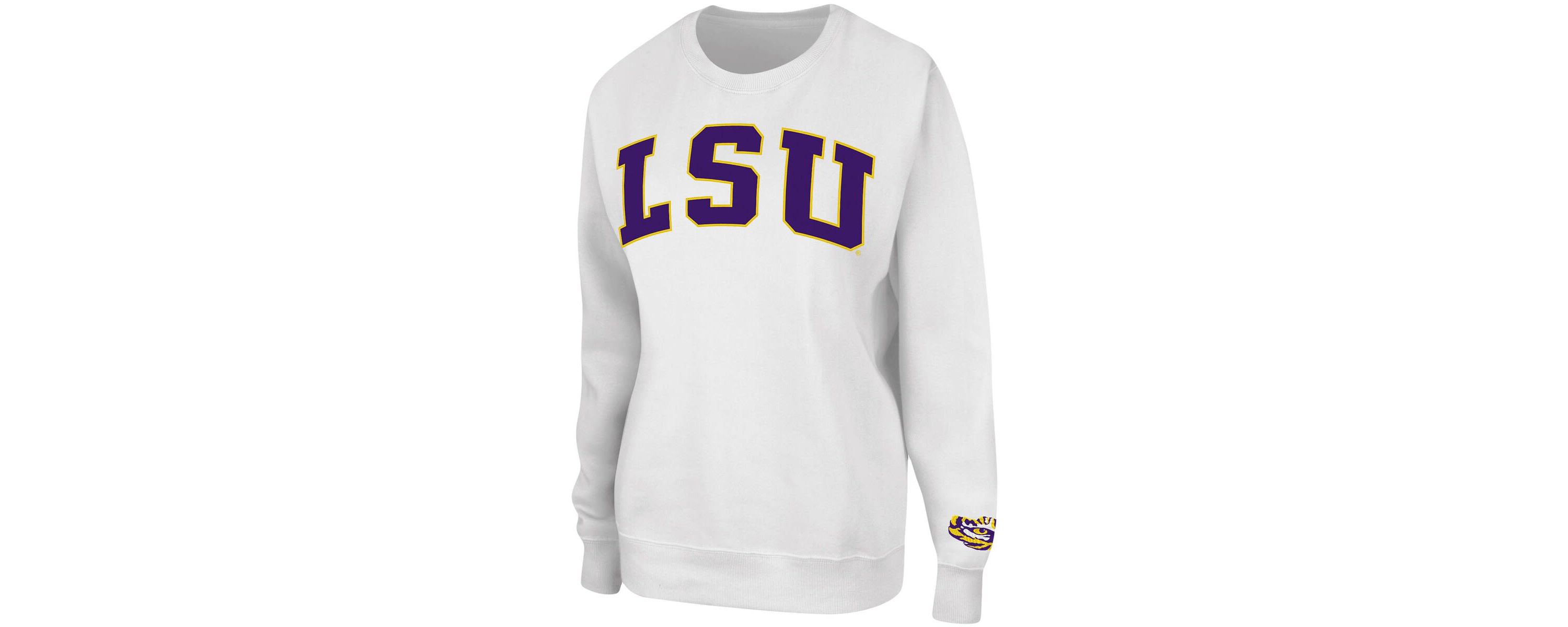NCAA LSU Tigers Campanile Pullover Sweatshirt