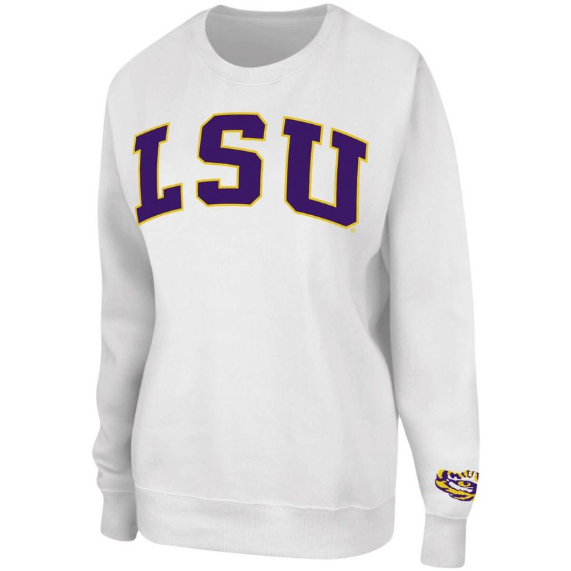 NCAA LSU Tigers Campanile Pullover Sweatshirt