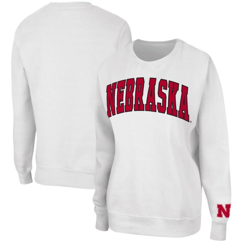 NCAA Nebraska Huskers Campanile Pullover Sweatshirt