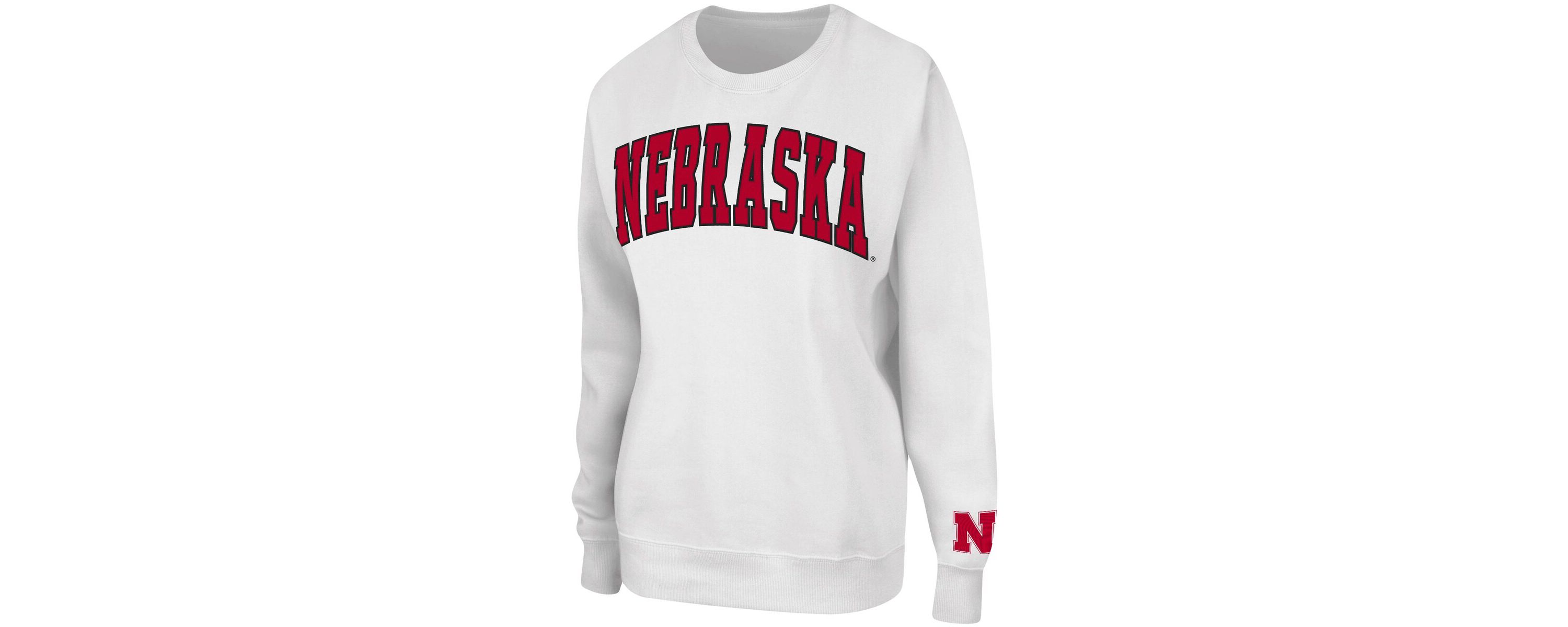 NCAA Nebraska Huskers Campanile Pullover Sweatshirt