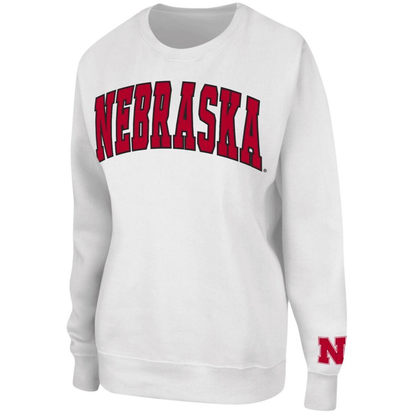 NCAA Nebraska Huskers Campanile Pullover Sweatshirt