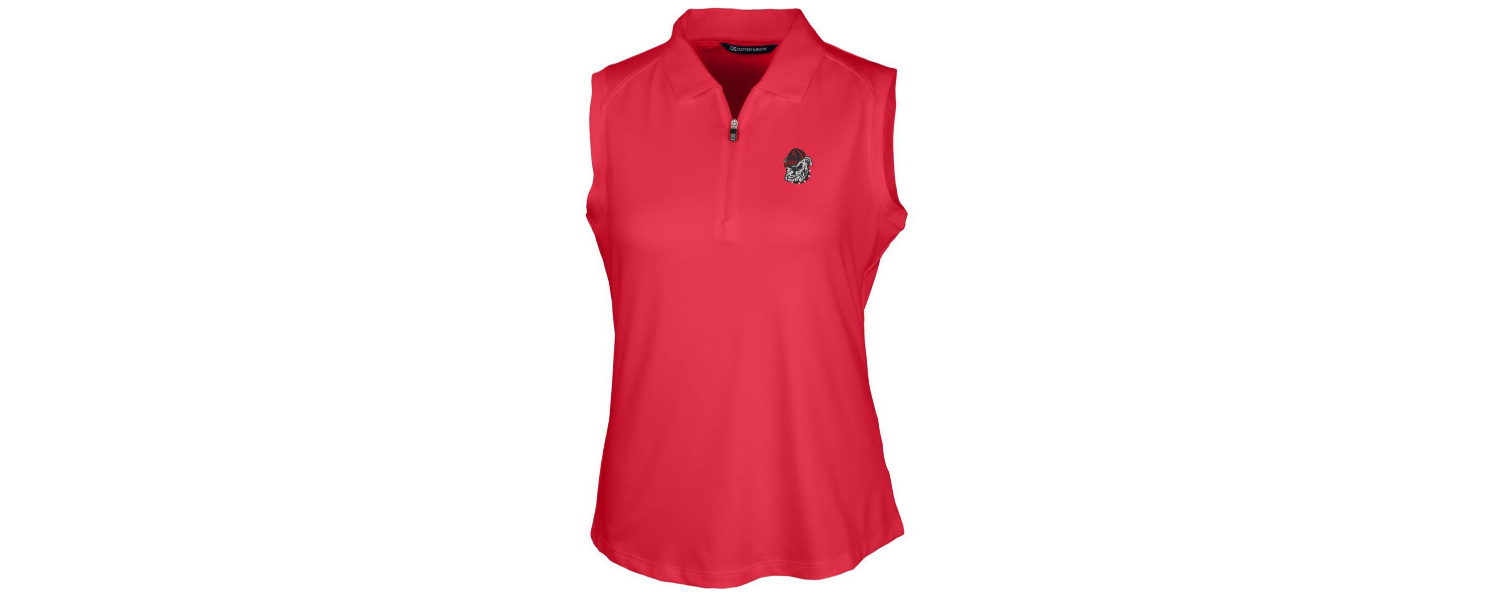 NCAA Georgia Bulldogs Forge Sleeveless Polo