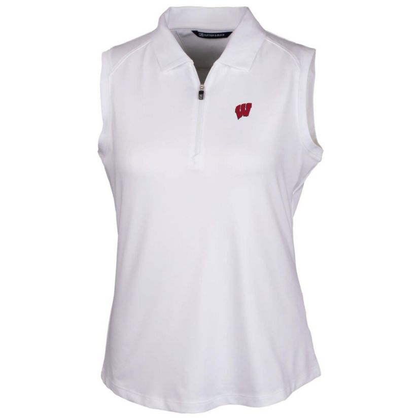 NCAA Wisconsin Badgers Forge Sleeveless Polo