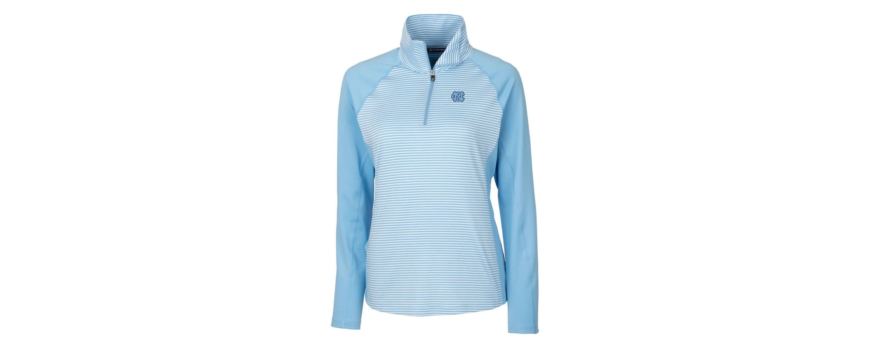 NCAA Carolina North Carolina Tar Heels Forge Tonal Half-Zip Pullover Jacket