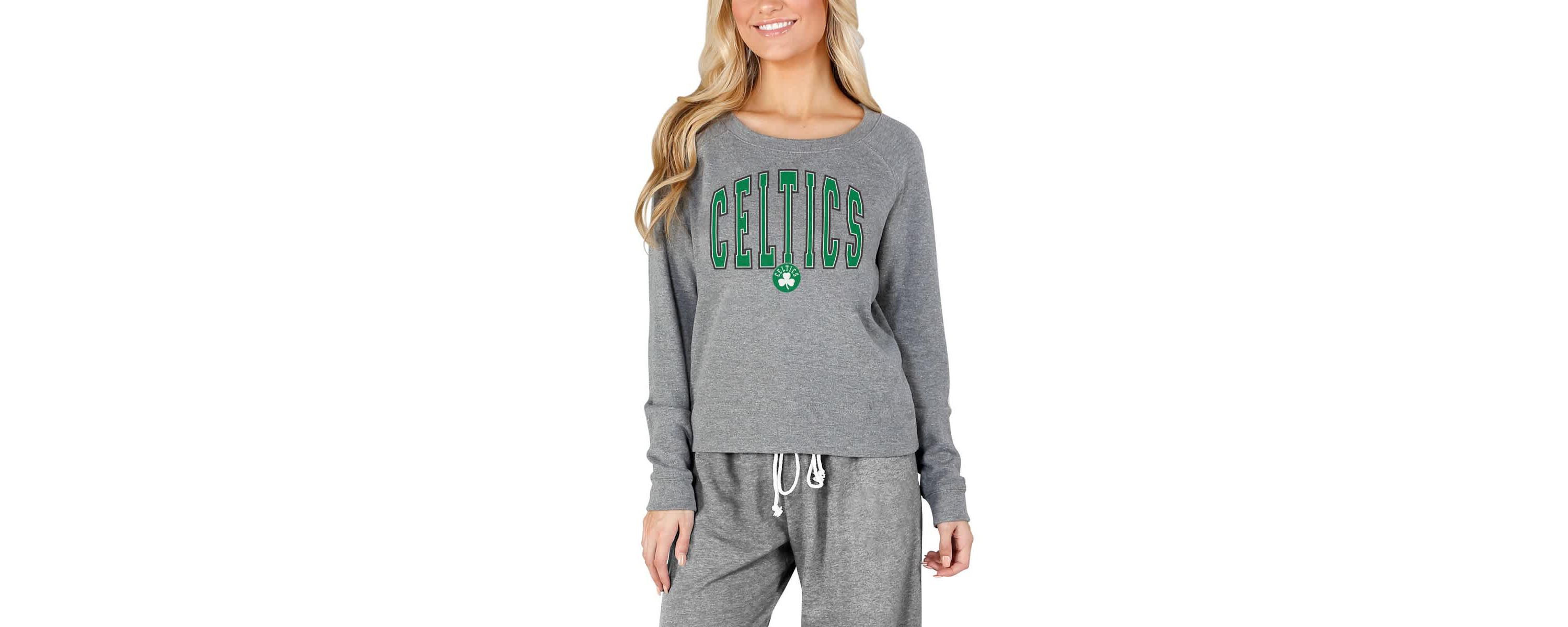 NBA Boston Celtics Mainstream Terry Long Sleeve Top