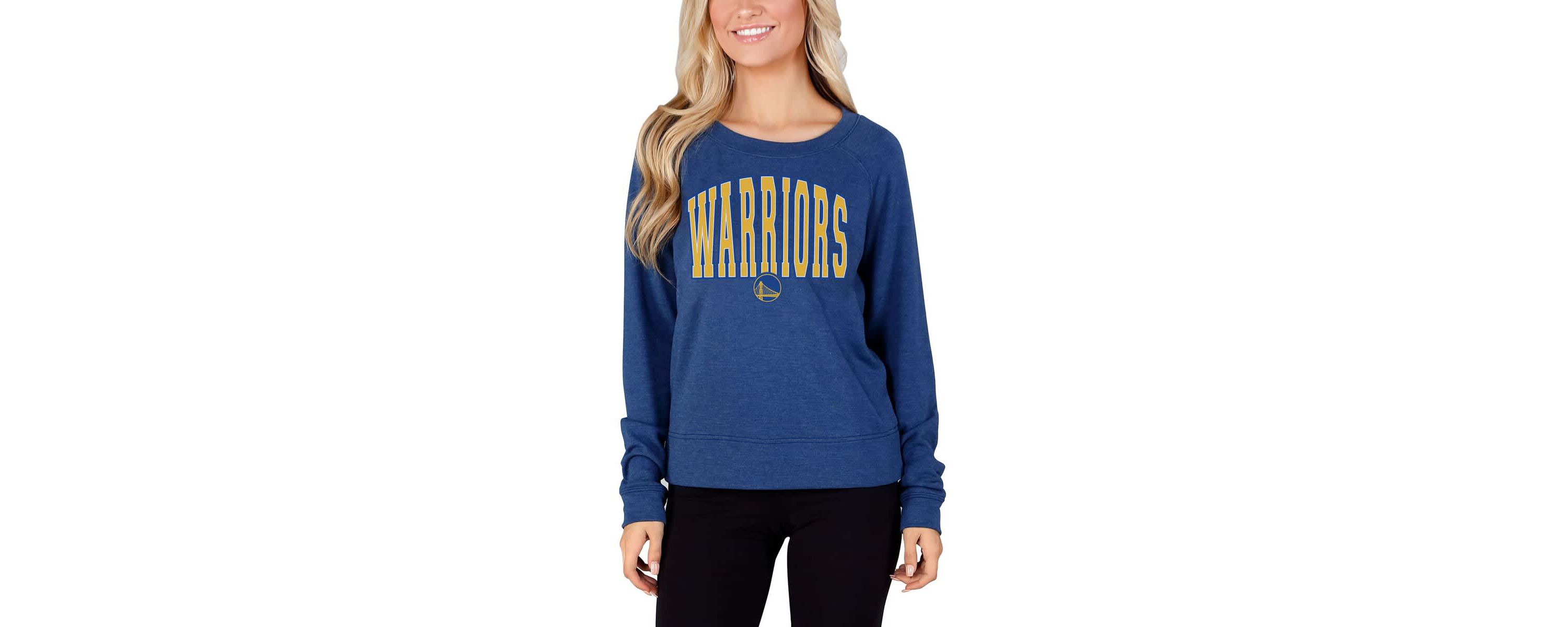 NBA Golden State Warriors Mainstream Terry Long Sleeve Top