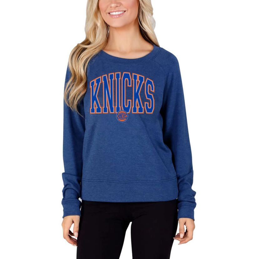 NBA New York Knicks Mainstream Terry Long Sleeve Top