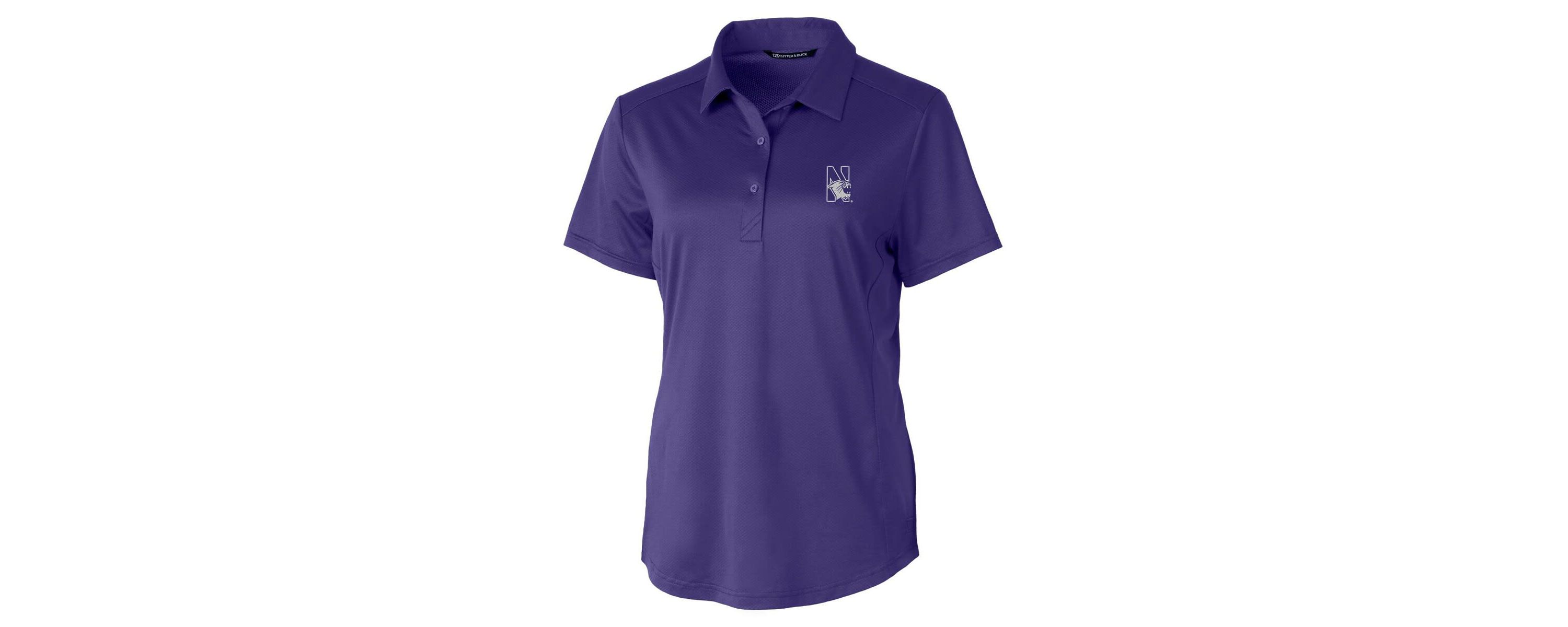NCAA Northwestern Wildcats Prospect Polo