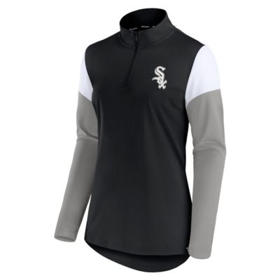 Chicago White Sox MLB Fanatics Chicago Sox Authentic Fleece Quarter-Zip Jacket