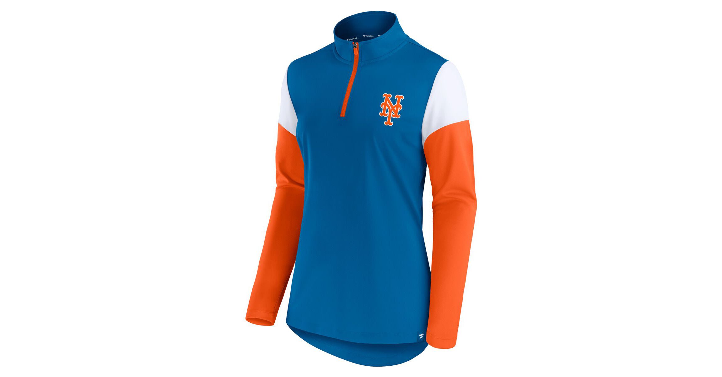 MLB Fanatics New York Mets Authentic Fleece Quarter-Zip Jacket