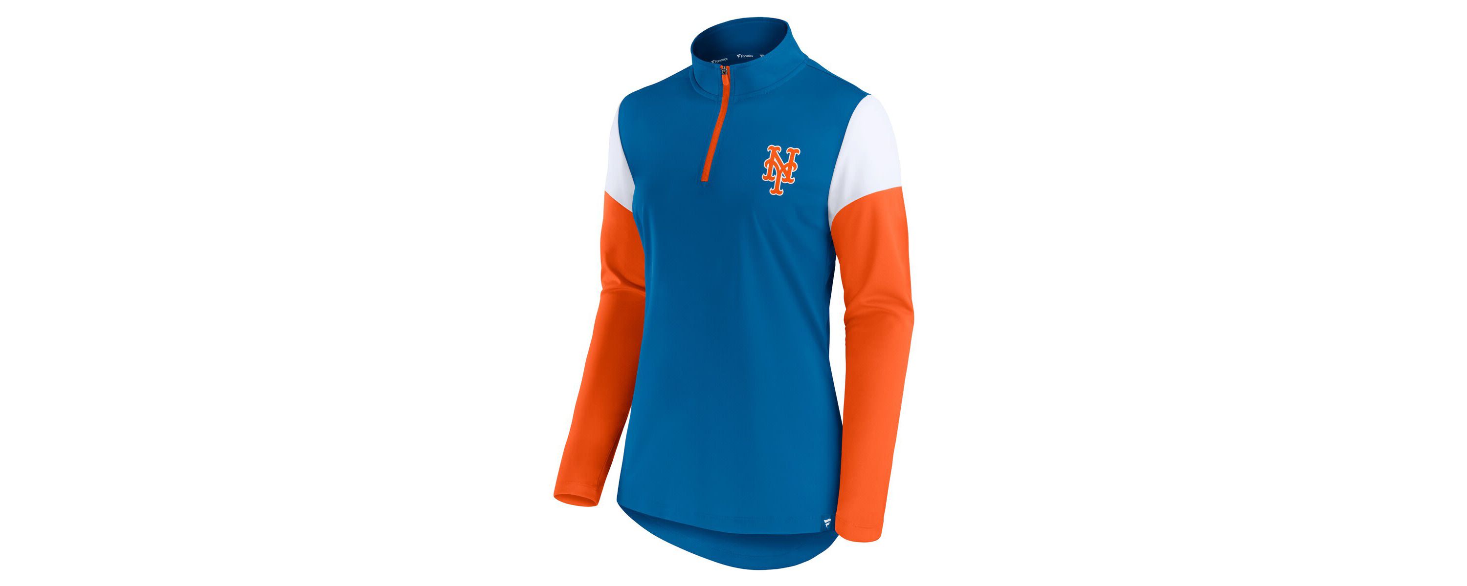 MLB Fanatics New York Mets Authentic Fleece Quarter-Zip Jacket