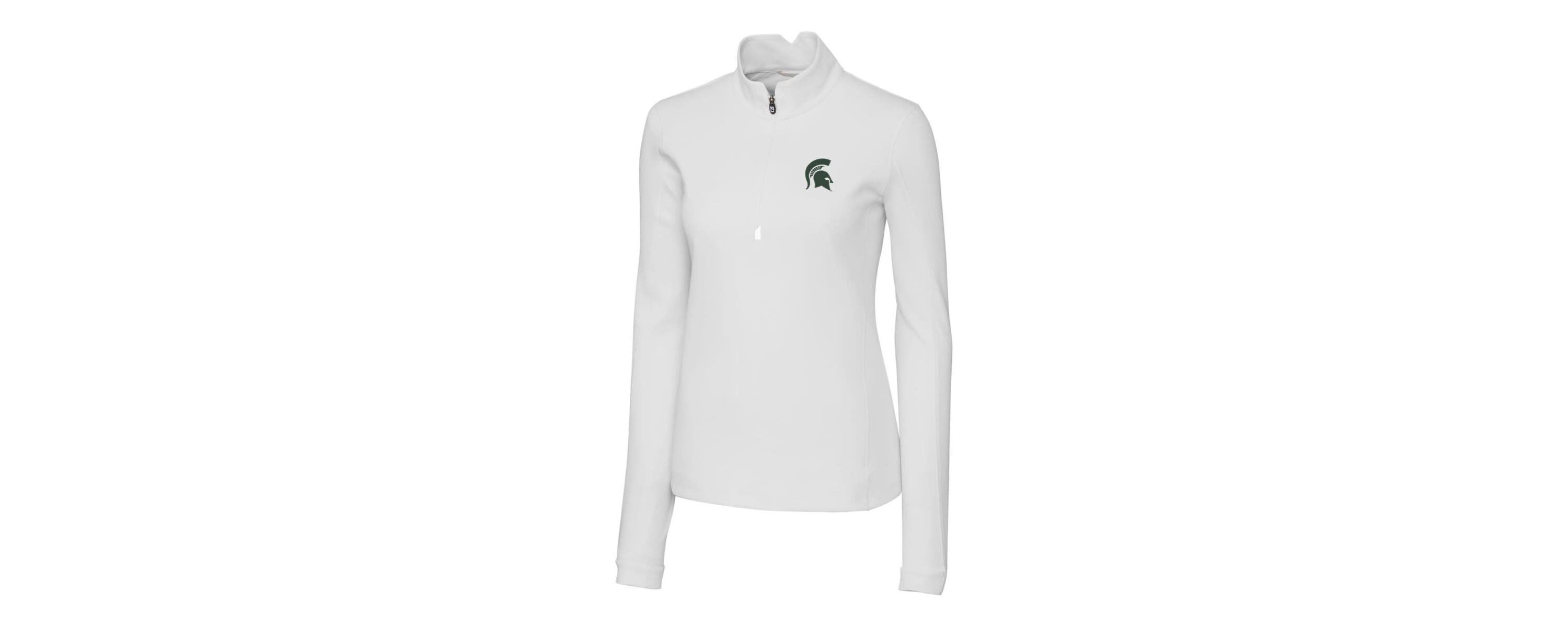 NCAA Michigan State Spartans Traverse Half-Zip Pullover Jacket