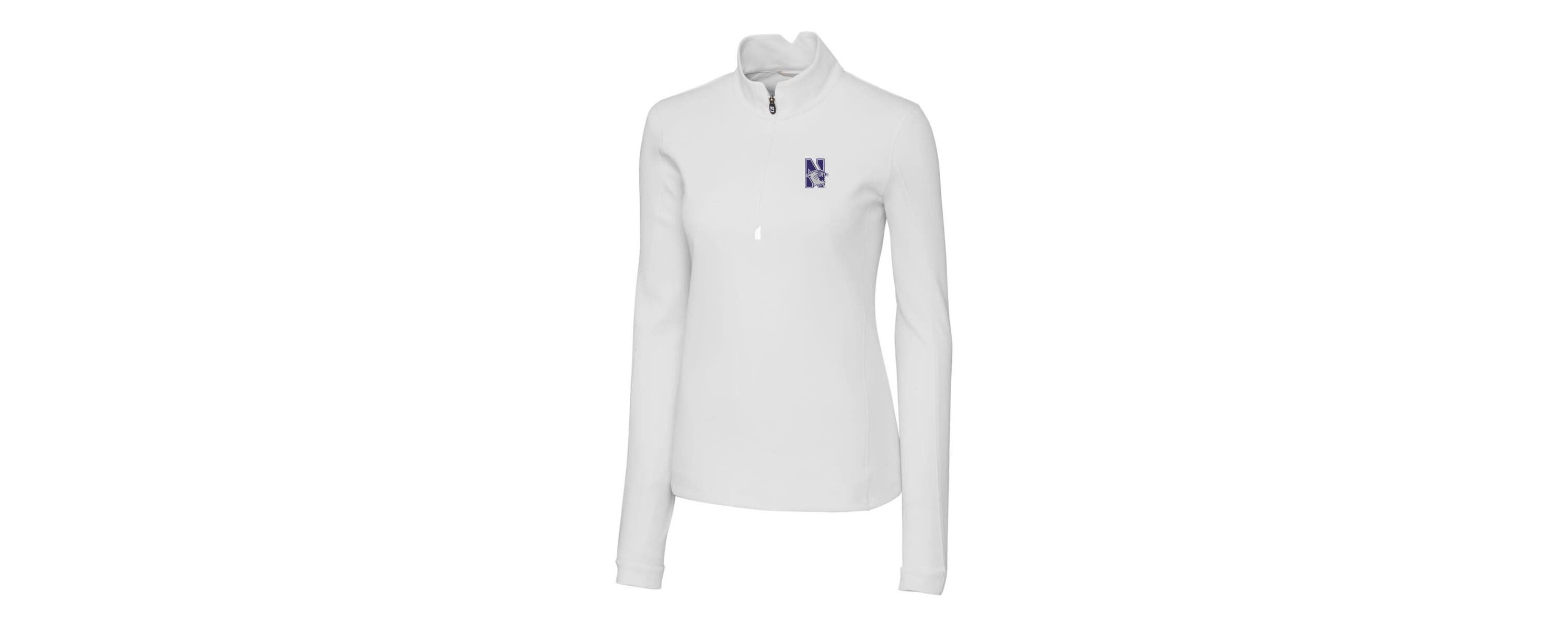 NCAA Northwestern Wildcats Traverse Half-Zip Pullover Jacket