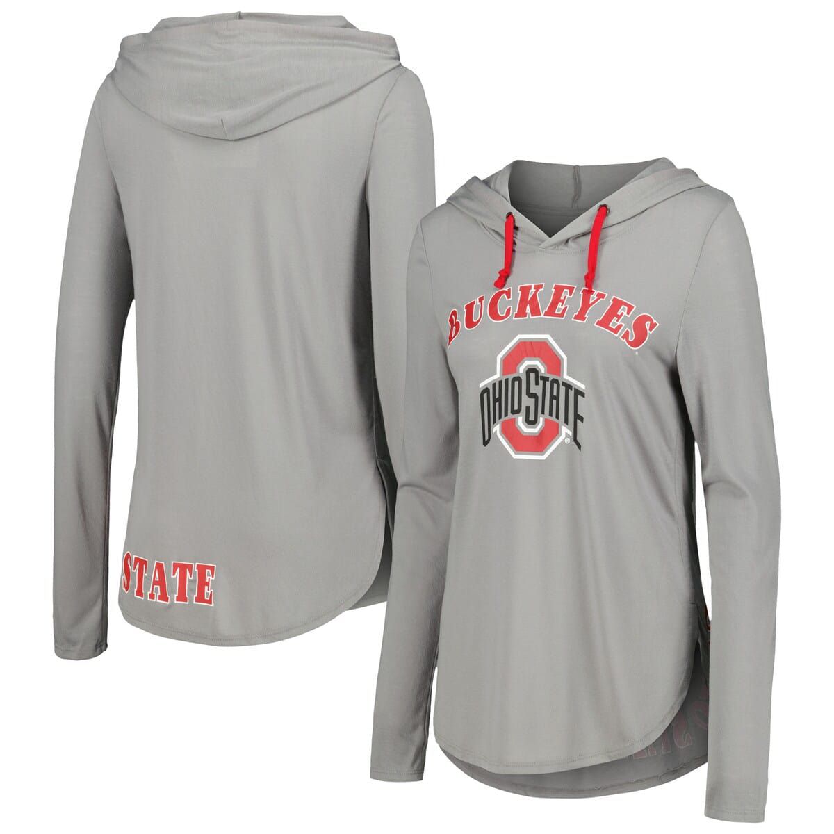 NCAA Ohio State Buckeyes My Lover Lightweight Hooded Long Sleeve T-Shirt
