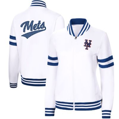 MLB New York Mets Pre-Game Full-Zip Track Jacket