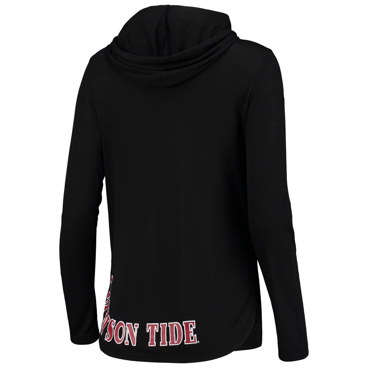 Alabama Crimson Tide NCAA Alabama Tide My Lover Lightweight Hooded Long Sleeve T-Shirt