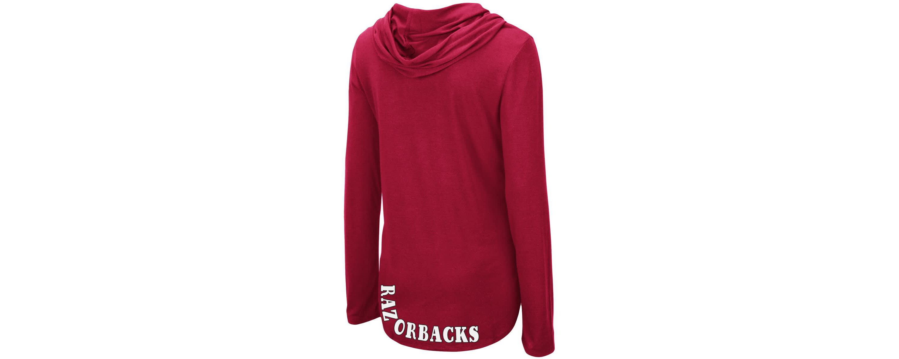 NCAA Arkansas Razorbacks My Lover Lightweight Hooded Long Sleeve T-Shirt