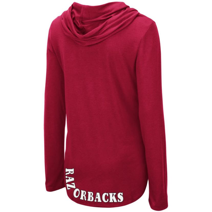NCAA Arkansas Razorbacks My Lover Lightweight Hooded Long Sleeve T-Shirt
