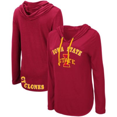 NCAA Iowa State Cyclones My Lover Lightweight Hooded Long Sleeve T-Shirt