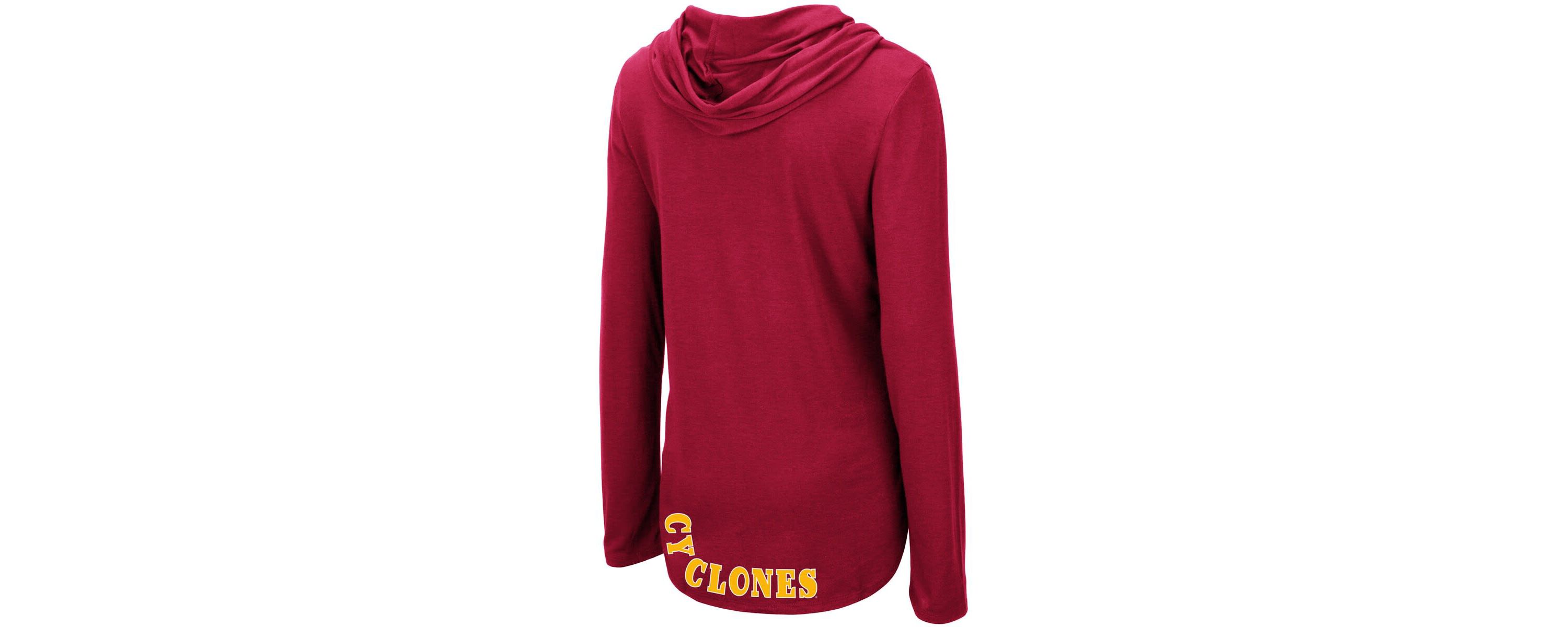 NCAA Iowa State Cyclones My Lover Lightweight Hooded Long Sleeve T-Shirt