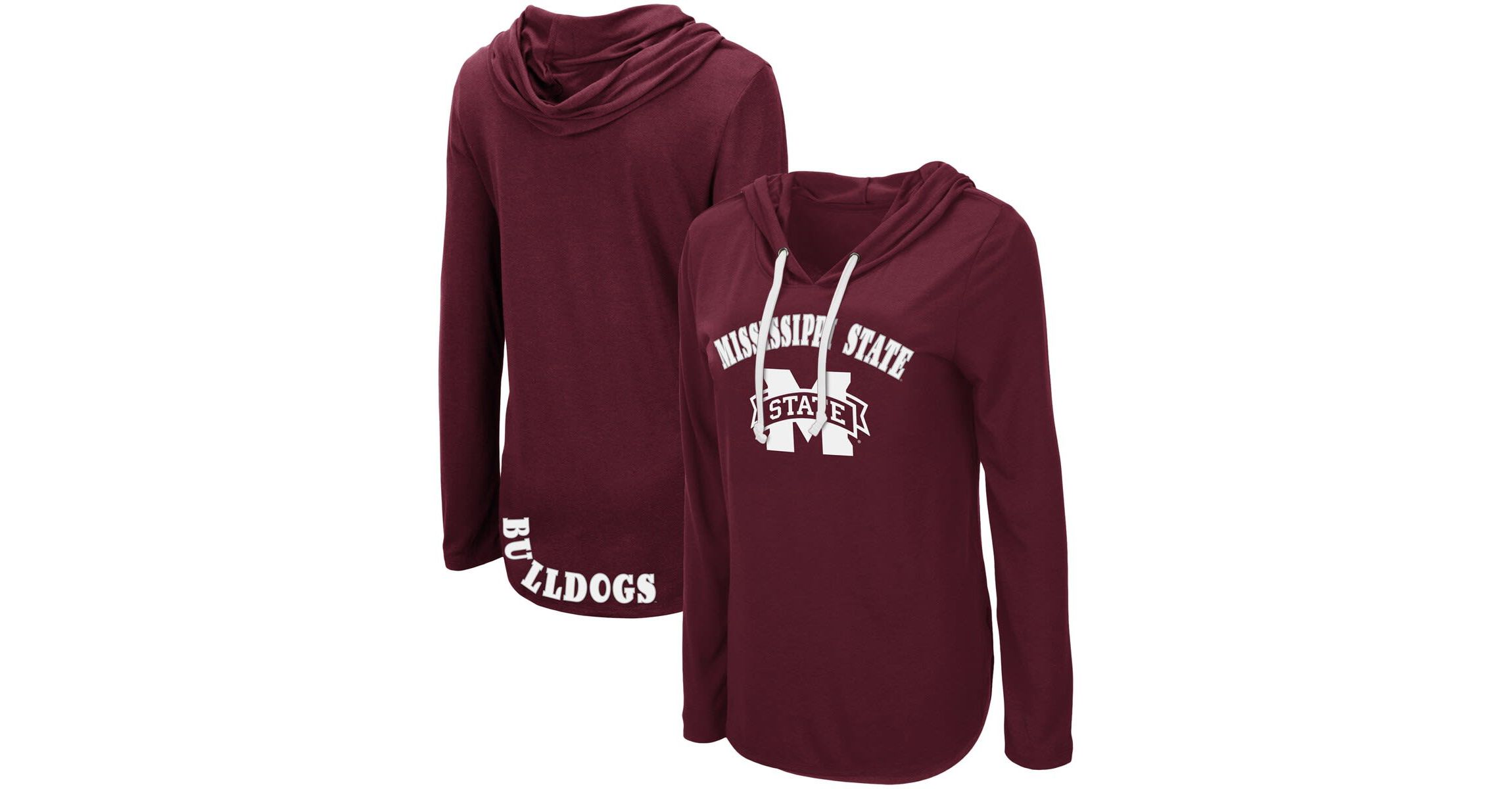 NCAA Mississippi State Bulldogs My Lover Lightweight Hooded Long Sleeve T-Shirt