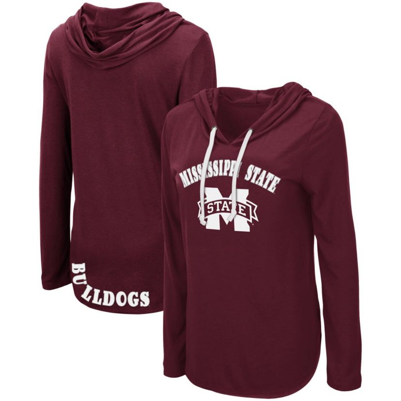 NCAA Mississippi State Bulldogs My Lover Lightweight Hooded Long Sleeve T-Shirt