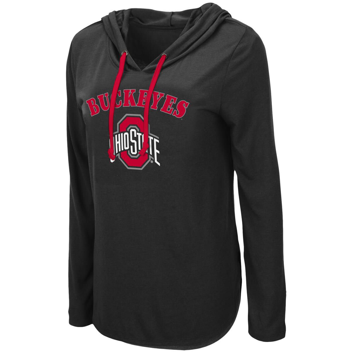 NCAA Ohio State Buckeyes My Lover Lightweight Hooded Long Sleeve T-Shirt