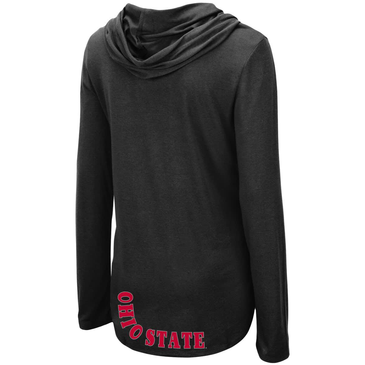 NCAA Ohio State Buckeyes My Lover Lightweight Hooded Long Sleeve T-Shirt