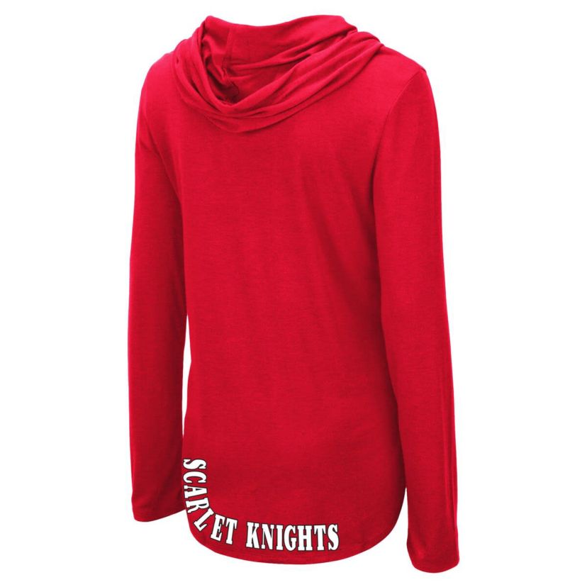 Rutgers Scarlet Knights NCAA Rutgers Knights My Lover Lightweight Hooded Long Sleeve T-Shirt