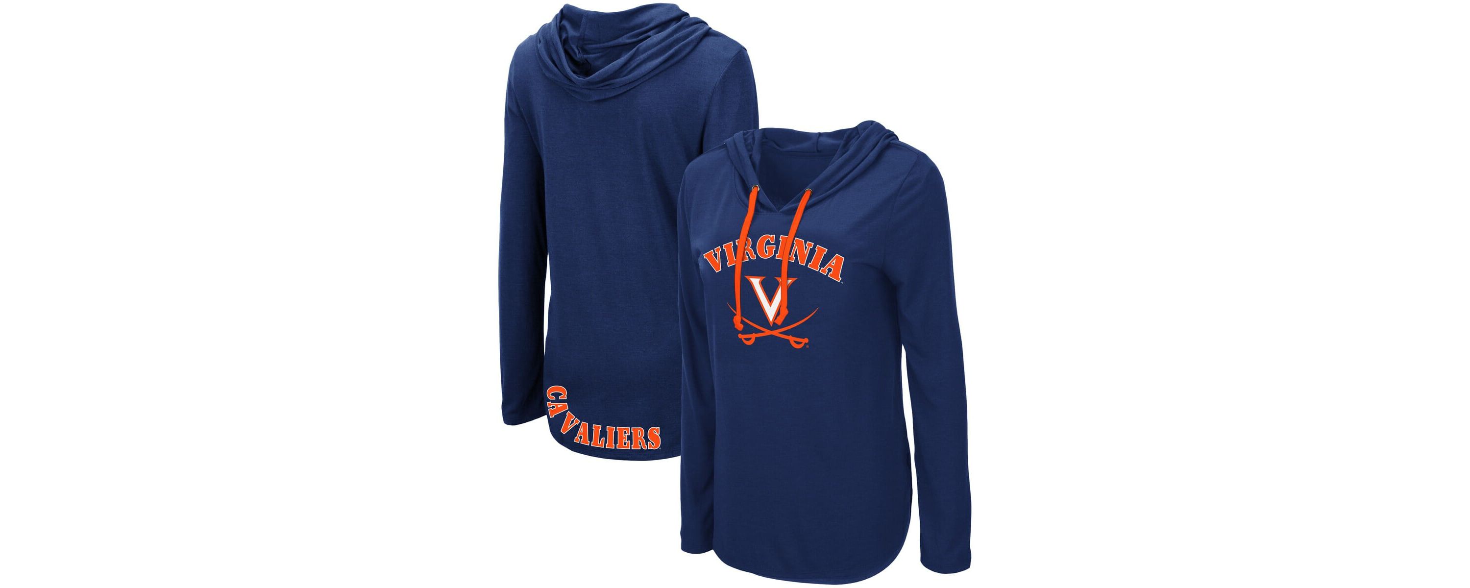 NCAA Virginia Cavaliers My Lover Lightweight Hooded Long Sleeve T-Shirt