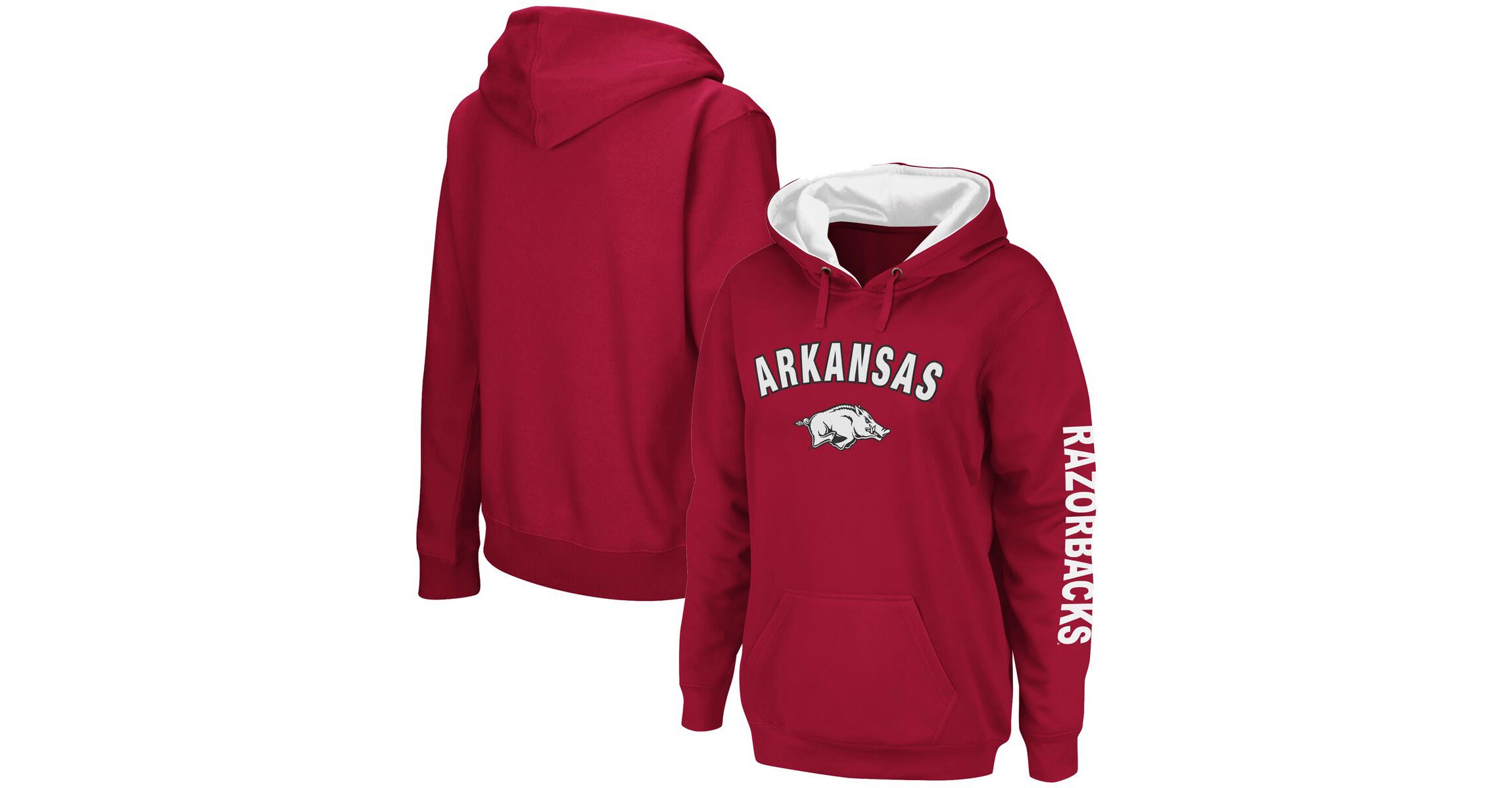 NCAA Arkansas Razorbacks Loud and Proud Pullover Hoodie