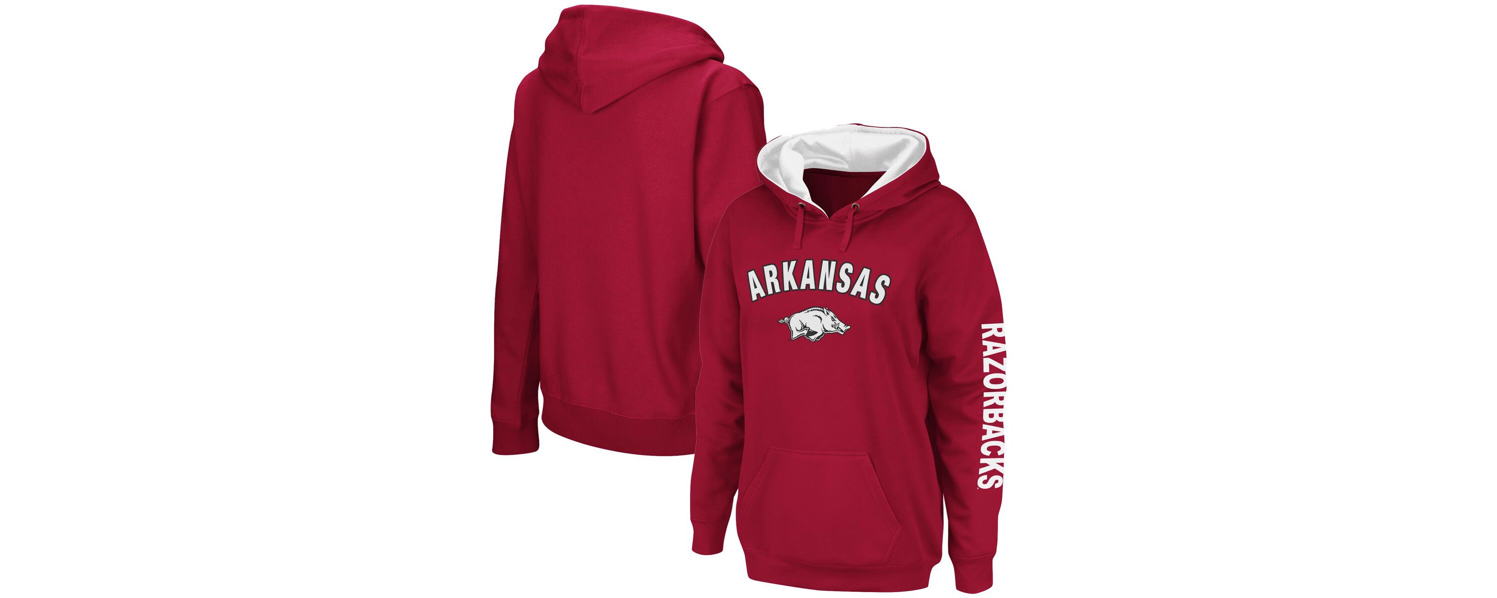 NCAA Arkansas Razorbacks Loud and Proud Pullover Hoodie