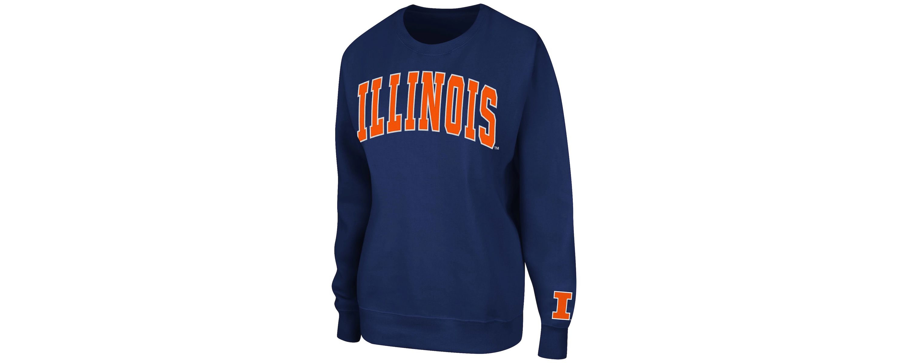 NCAA Illinois Fighting Illini Campanile Pullover Sweatshirt