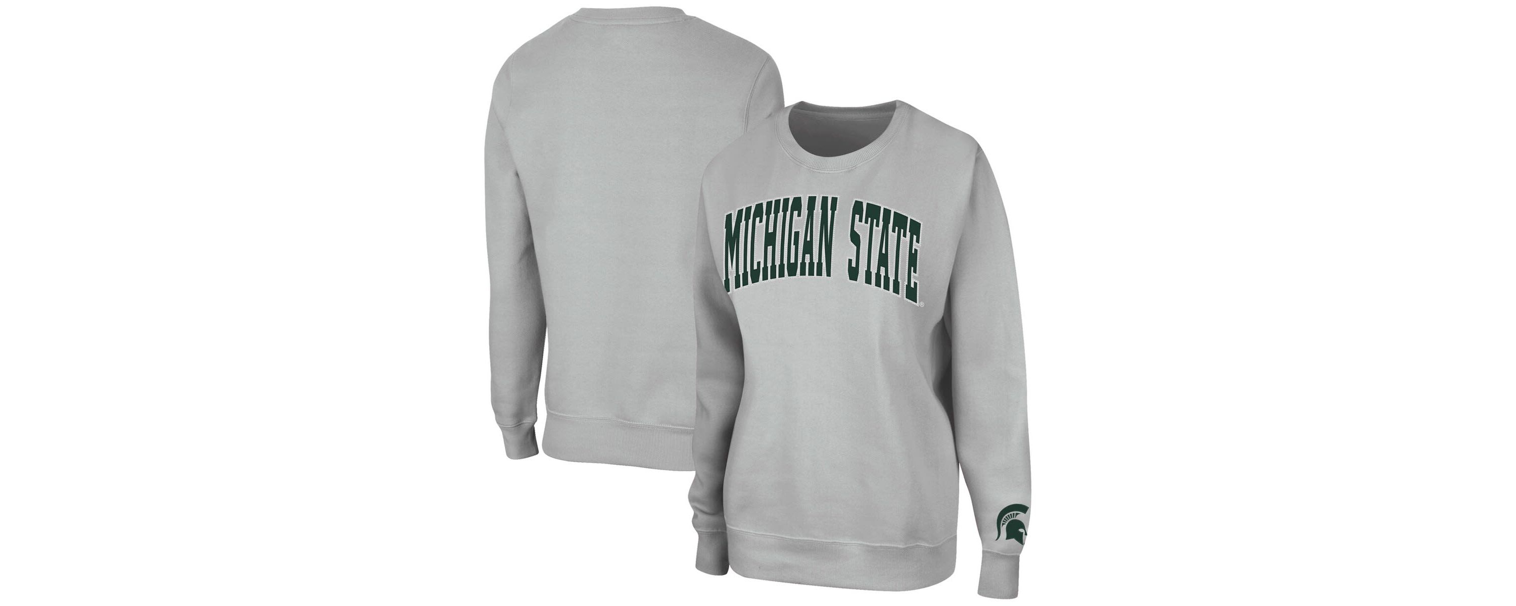 NCAA Michigan State Spartans Campanile Pullover Sweatshirt