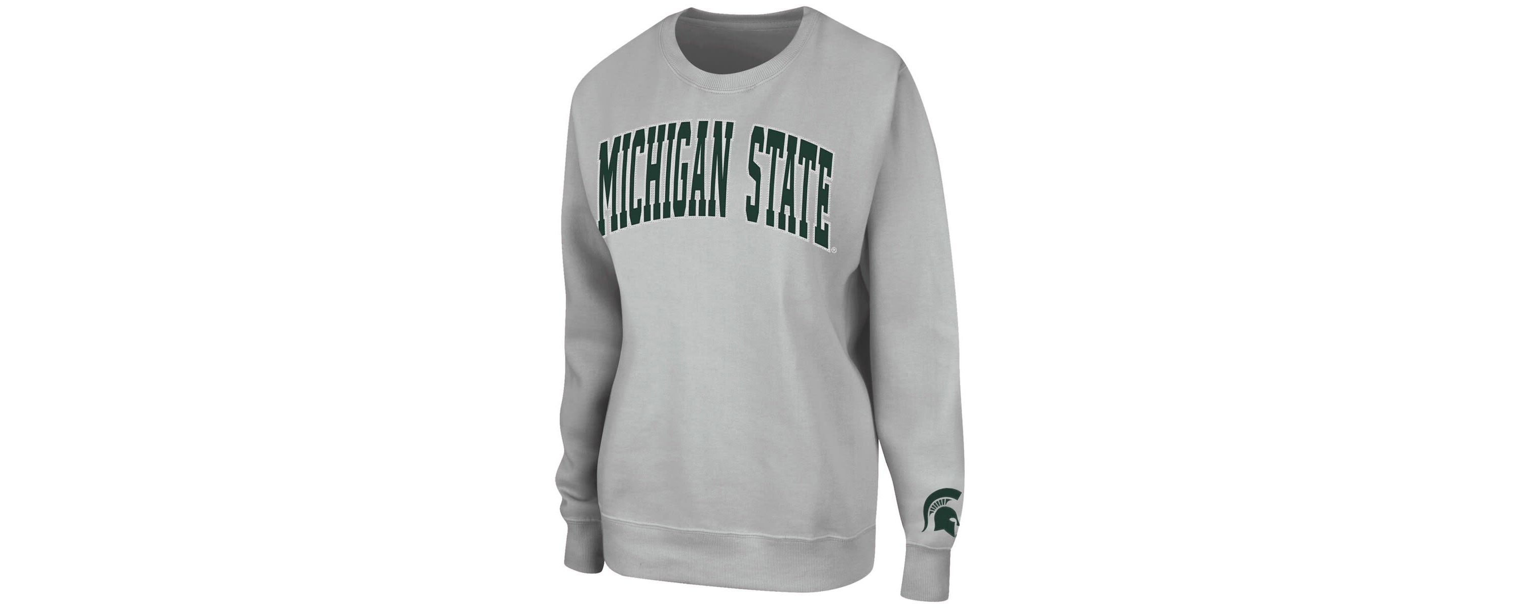 NCAA Michigan State Spartans Campanile Pullover Sweatshirt
