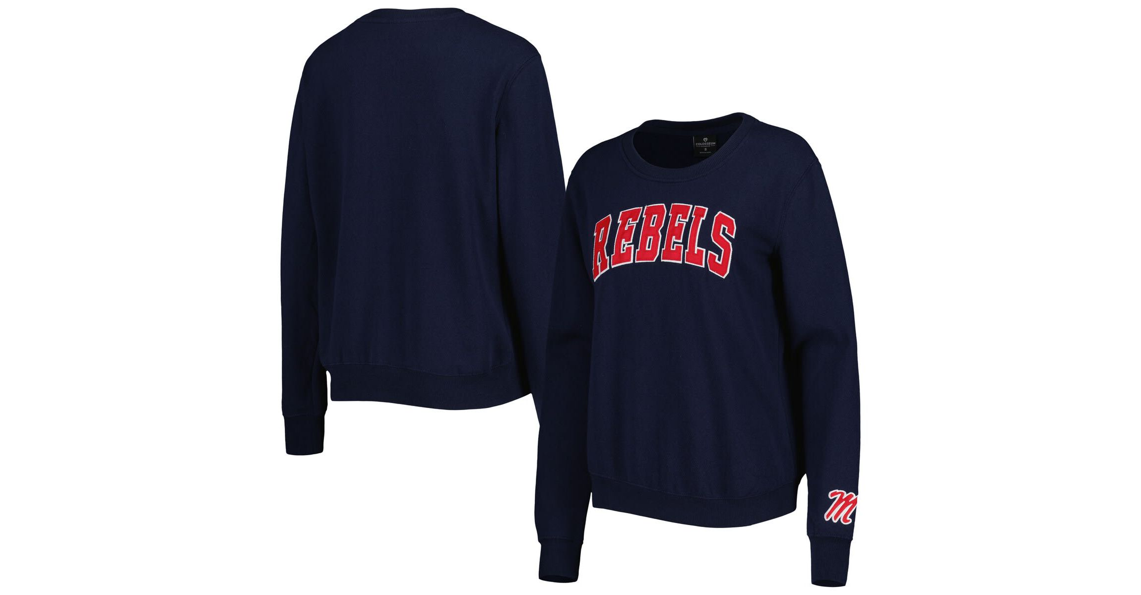 NCAA Ole Miss Rebels Campanile Pullover Sweatshirt