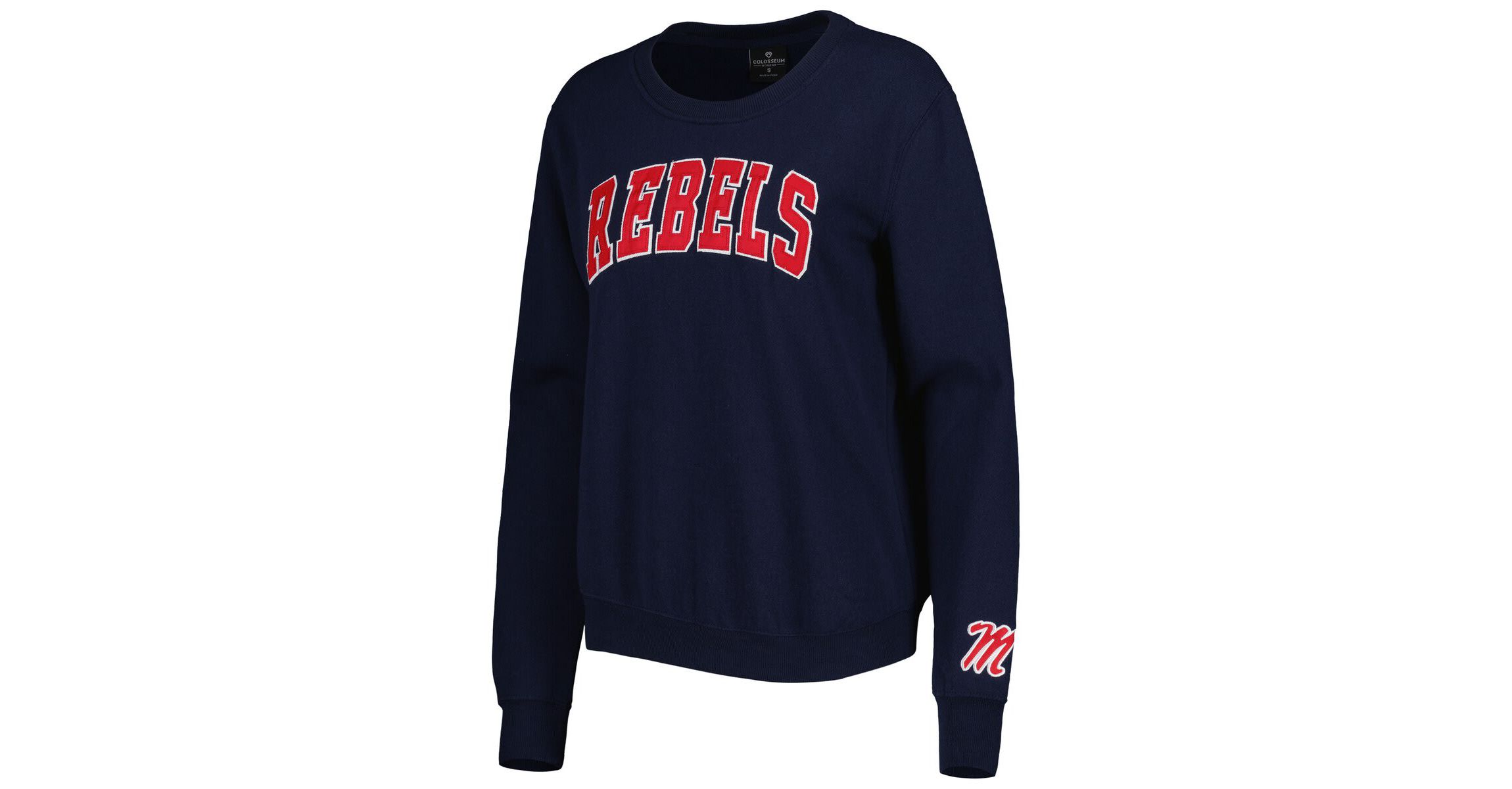 NCAA Ole Miss Rebels Campanile Pullover Sweatshirt