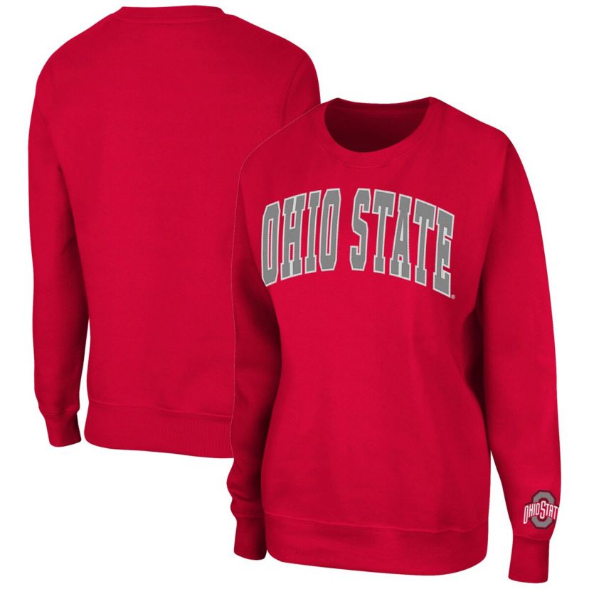 NCAA Ohio State Buckeyes Campanile Pullover Sweatshirt