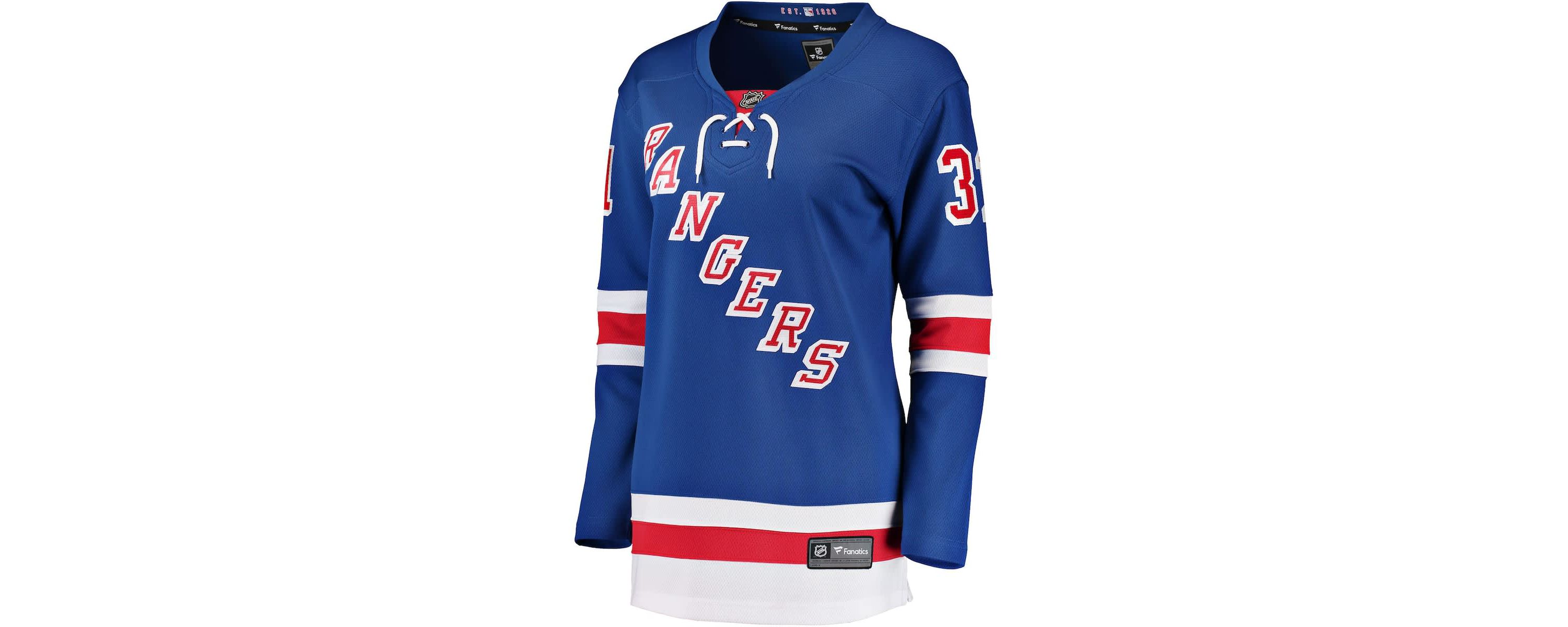 NHL Fanatics Igor Shesterkin New York Rangers Home Breakaway Jersey