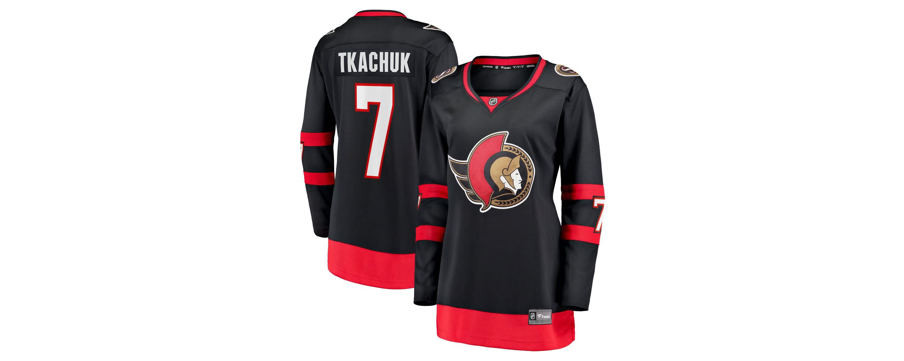 NHL Fanatics Brady Tkachuk Ottawa Senators Home Breakaway Jersey