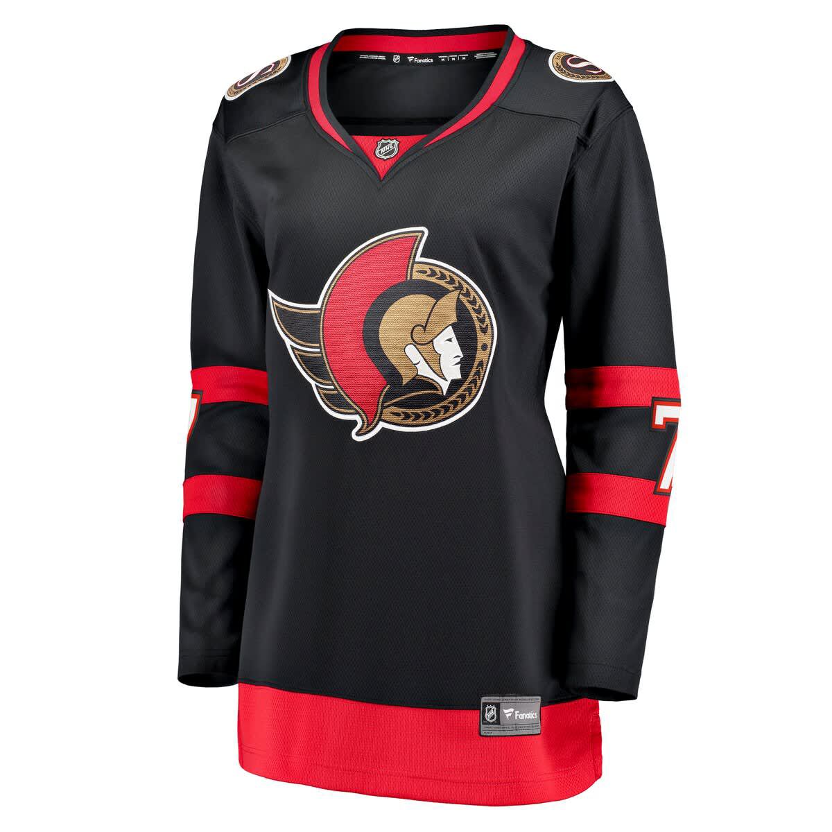 NHL Fanatics Brady Tkachuk Ottawa Senators Home Breakaway Jersey