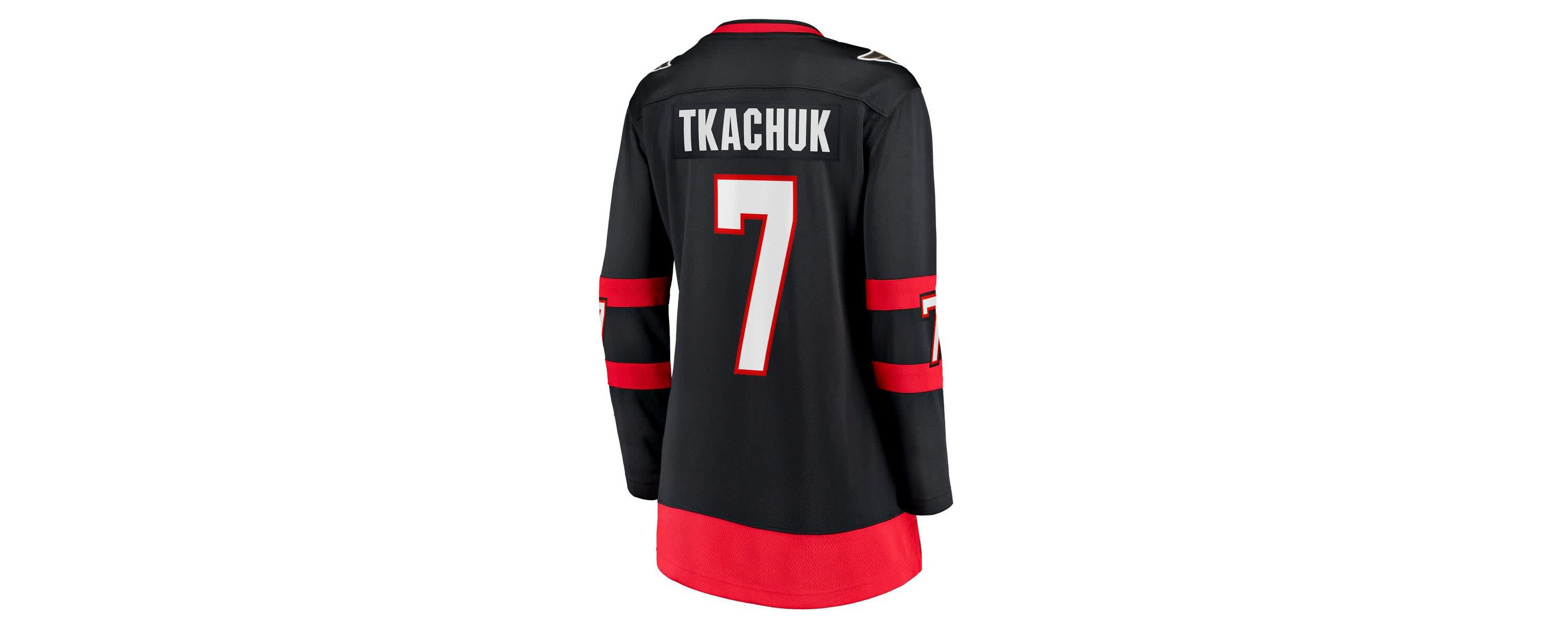 NHL Fanatics Brady Tkachuk Ottawa Senators Home Breakaway Jersey
