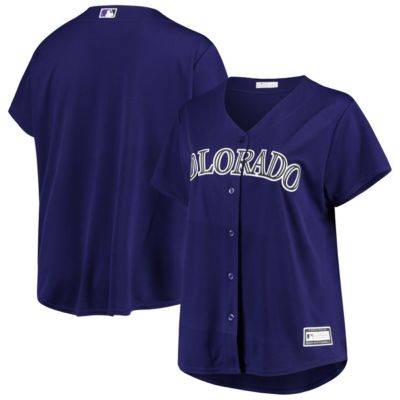 MLB Colorado Rockies Plus Size Alternate Replica Team Jersey