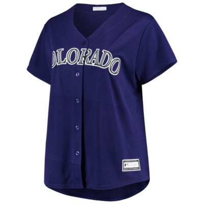 MLB Colorado Rockies Plus Size Alternate Replica Team Jersey