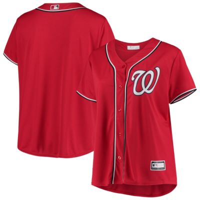 MLB Washington Nationals Plus Alternate Replica Team Jersey