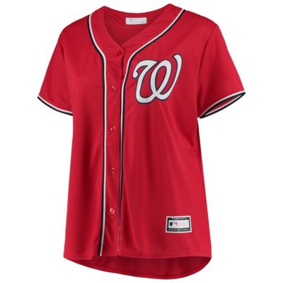 MLB Washington Nationals Plus Alternate Replica Team Jersey