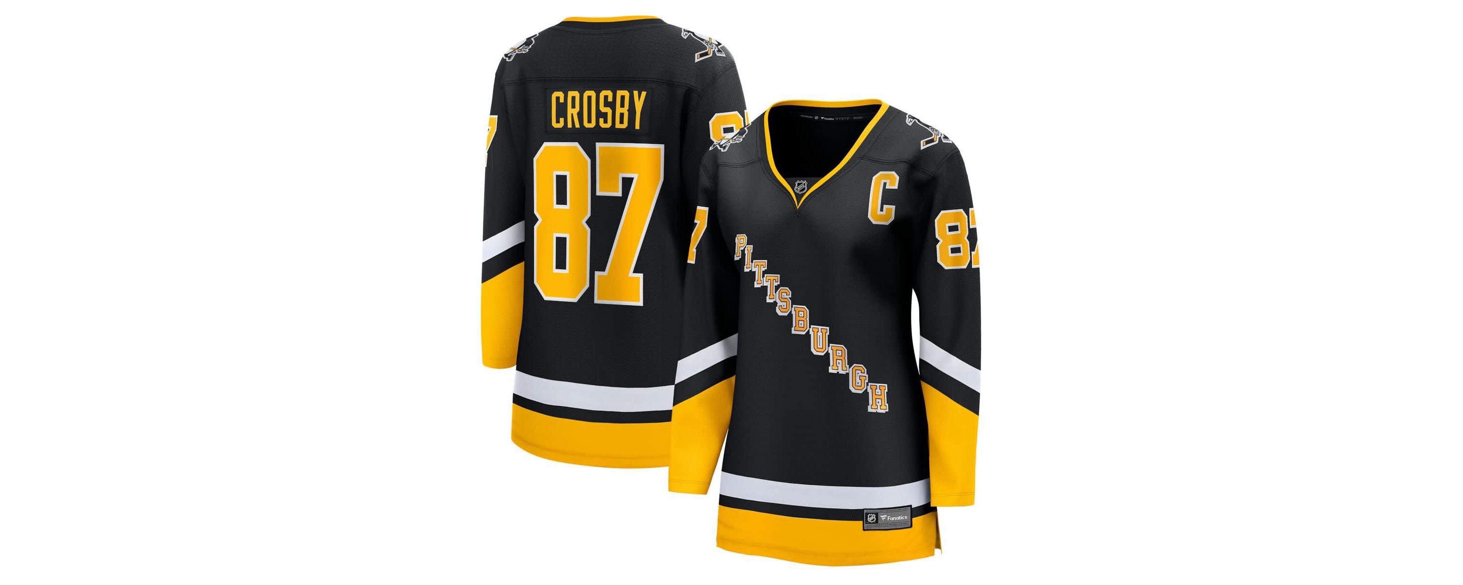 NHL Fanatics Sidney Crosby Pittsburgh Penguins Alternate Breakaway Jersey