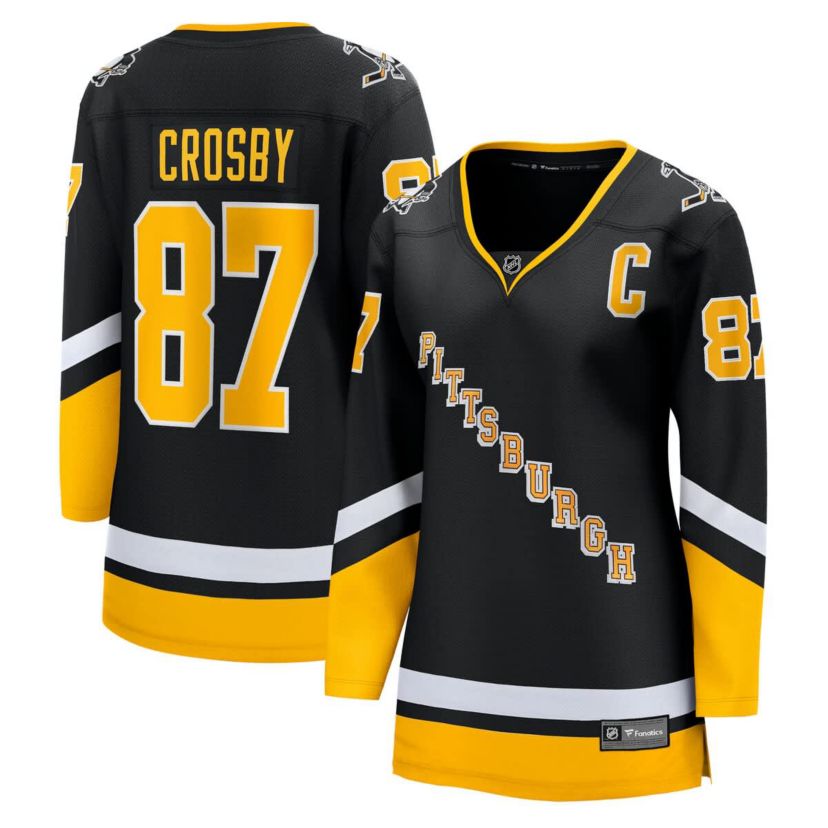 NHL Fanatics Sidney Crosby Pittsburgh Penguins Alternate Breakaway Jersey