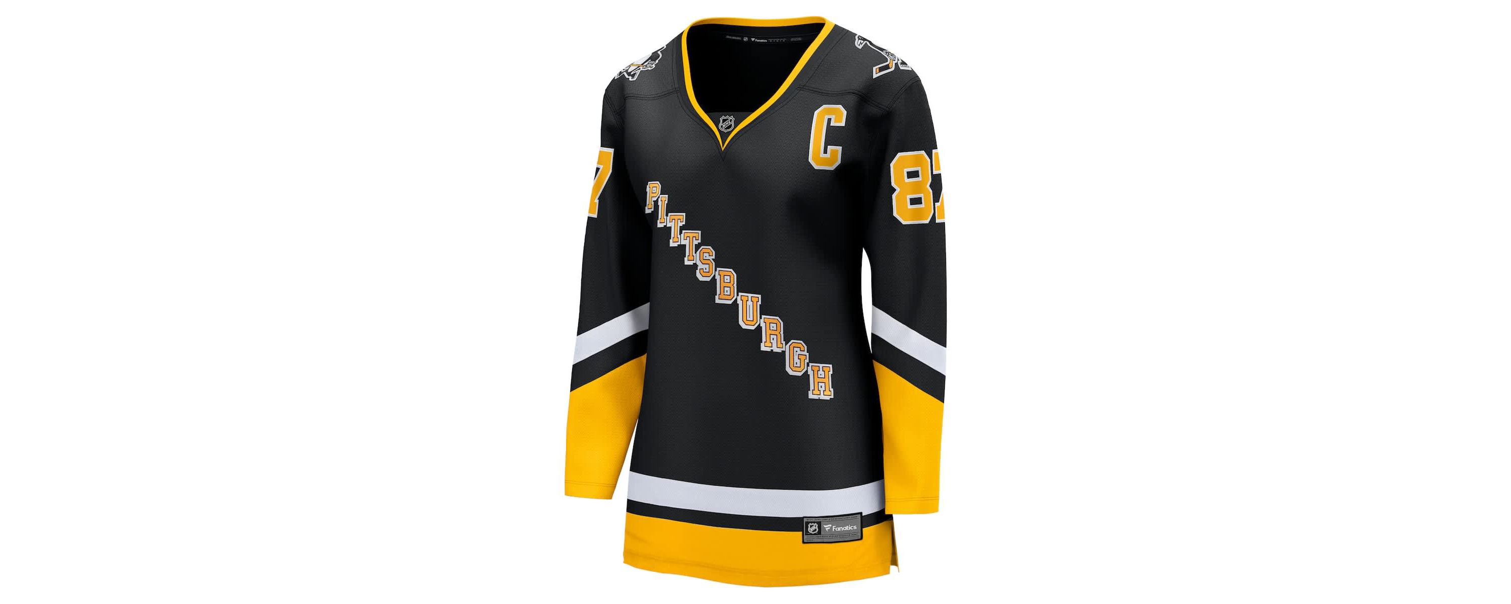 NHL Fanatics Sidney Crosby Pittsburgh Penguins Alternate Breakaway Jersey